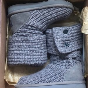 Little girls ugg cardi boots